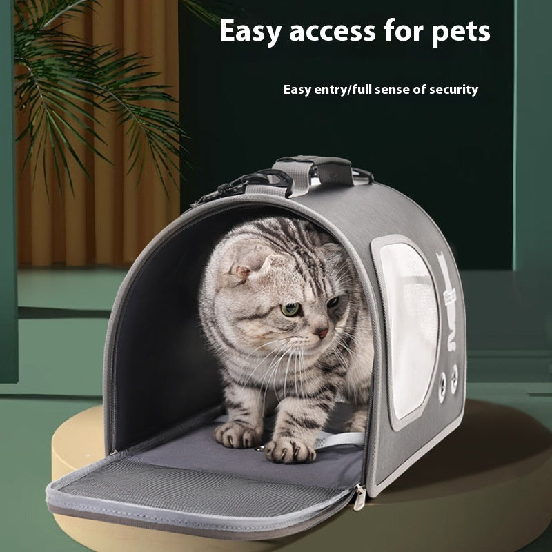 Portable Large Cat Portable Shoulder Bag With Support Large Capacity