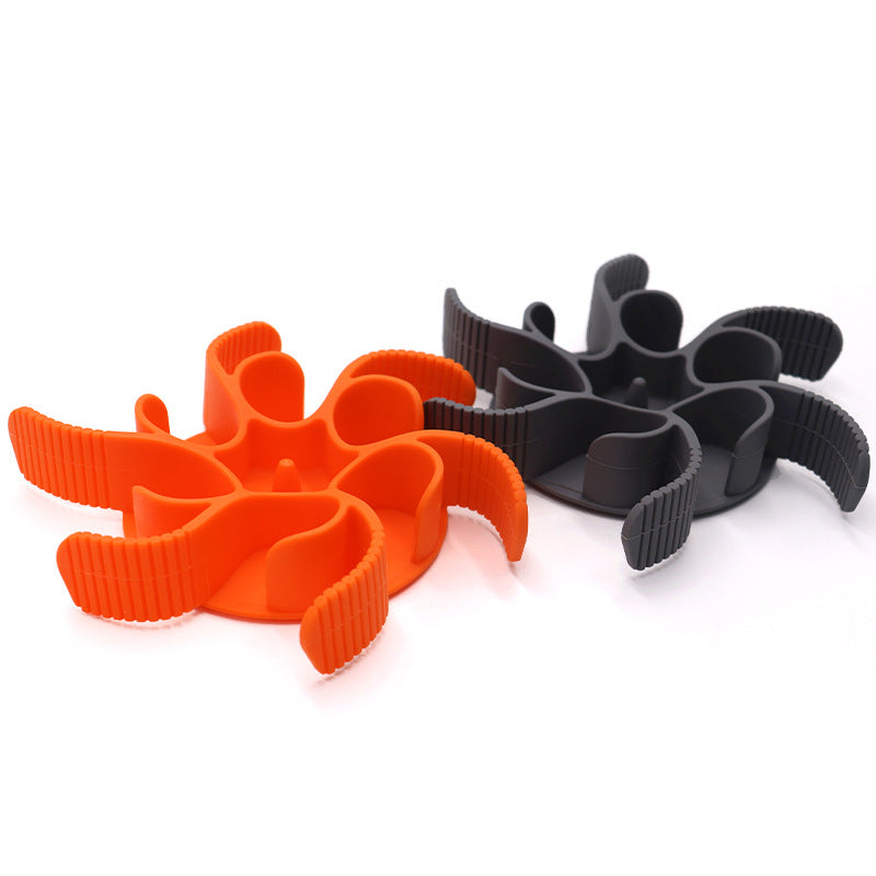 Dog Slow Feeding Bowl Silicone Spiral Dog Food Bowl Into The Feeder To The Feeding Rate