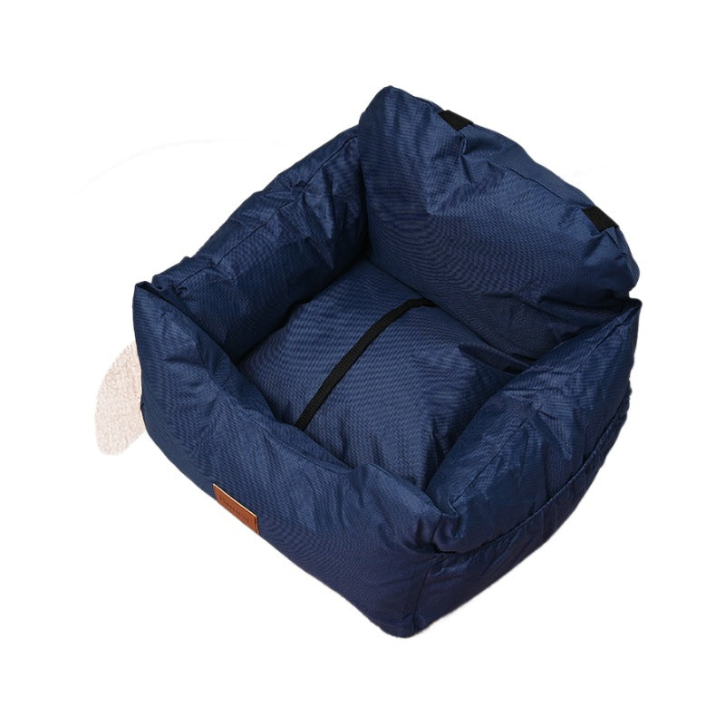 Simple-style Car Dog Bed Pet Car Seat