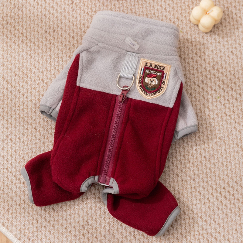 Cat Clothes Are Warm And Fluffy In Winter, Providing Warmth For Kittens In Autumn And Winter. Four-legged Fleece Jackets For Small And Medium-sized