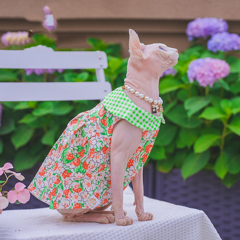 Summer Lightweight And Breathable German-style Pet Cat Garment