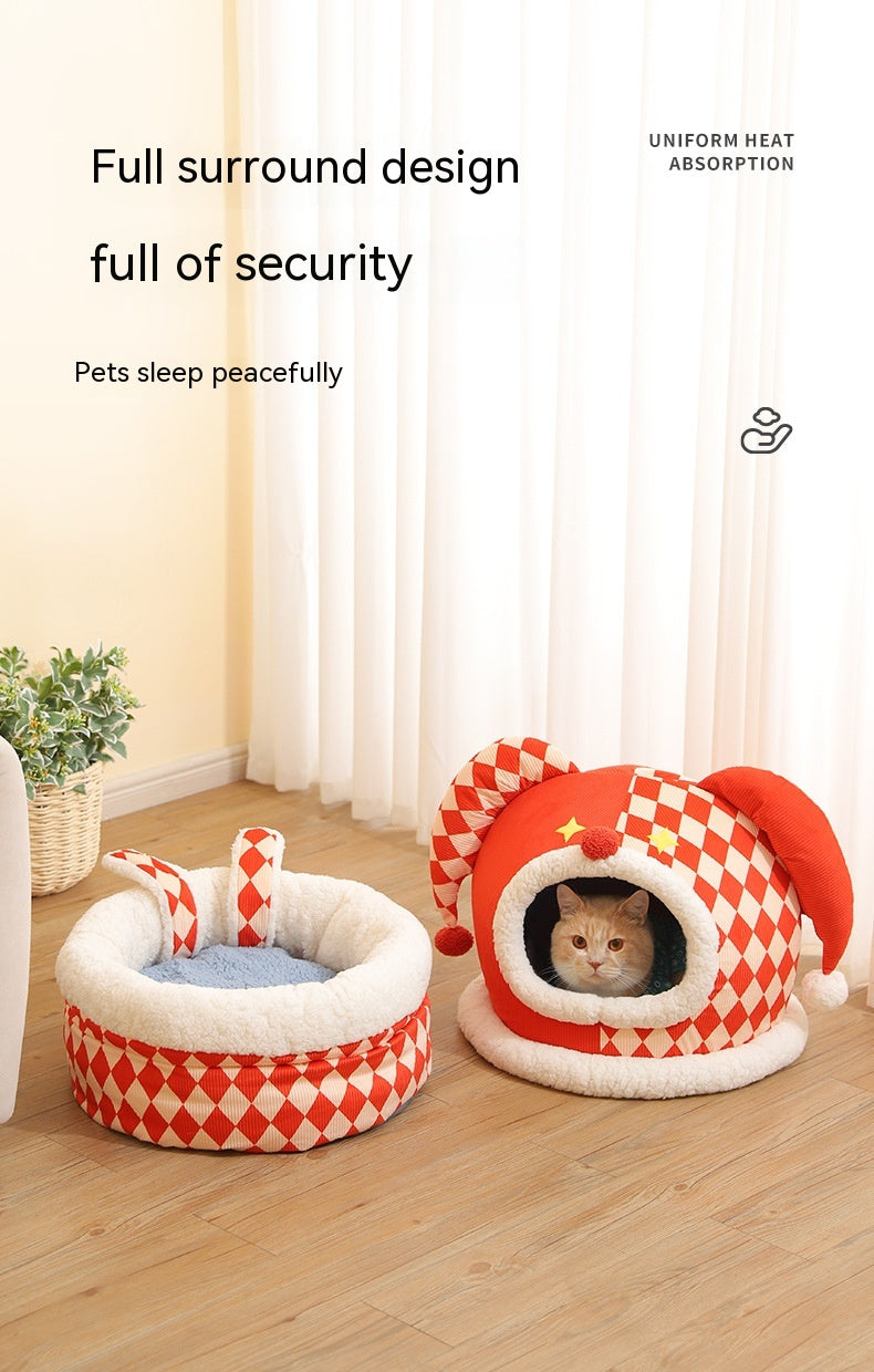 Circus Warm Cute Pet Bed Four Seasons Universal
