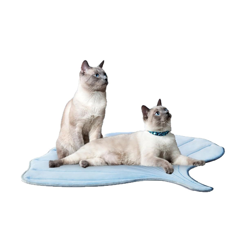 Summer Cat Ice Pad Pet Floor Mat Ginkgo Leaf