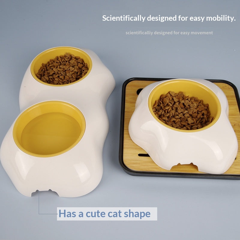 Creative Yolk-Shaped Pet Bowl Water Basin