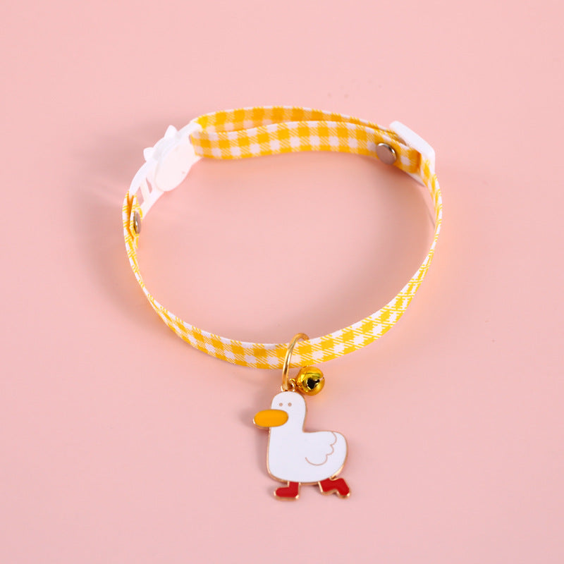 Candy-colored Avocado Pendant Cat Dog Safety Necklace