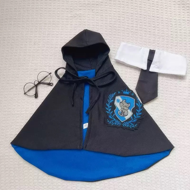 Pet Cat Dog Magic Harry Potter Glasses Small Cloak Robe Shawl College Internet Celebrity