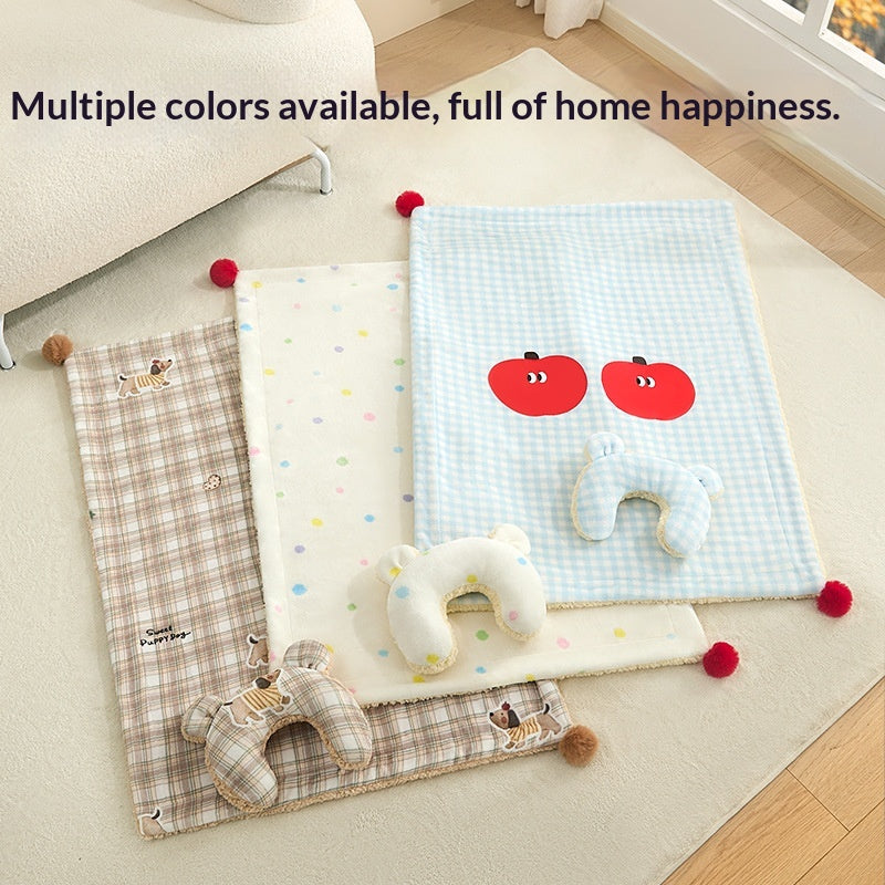 Thickened Pet Blanket All-season Universal For Teddy Dogs