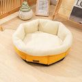 Round Semi-Enclosed Deep-Sleep Cat Mat Cat Bed