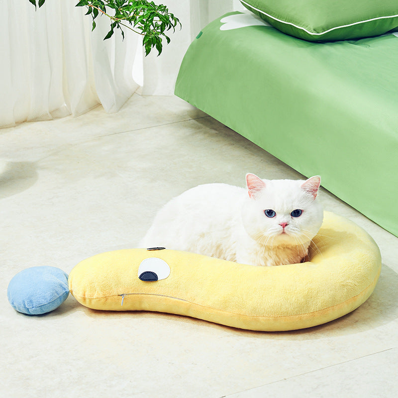 Cat Pillow Universal Four Seasons Pet Sleeping Dog Pillow Dog Cushion Summer Kennel Pad Pet Supplies