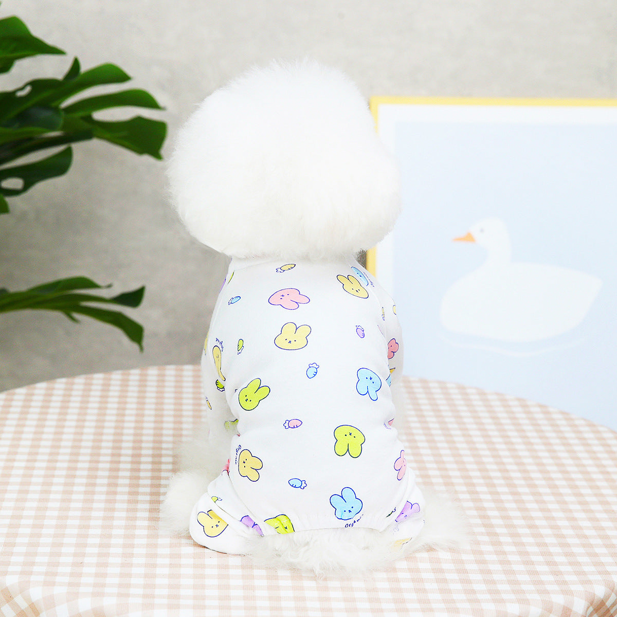 Pet Dog Pure Cotton Four-leg Home Clothes