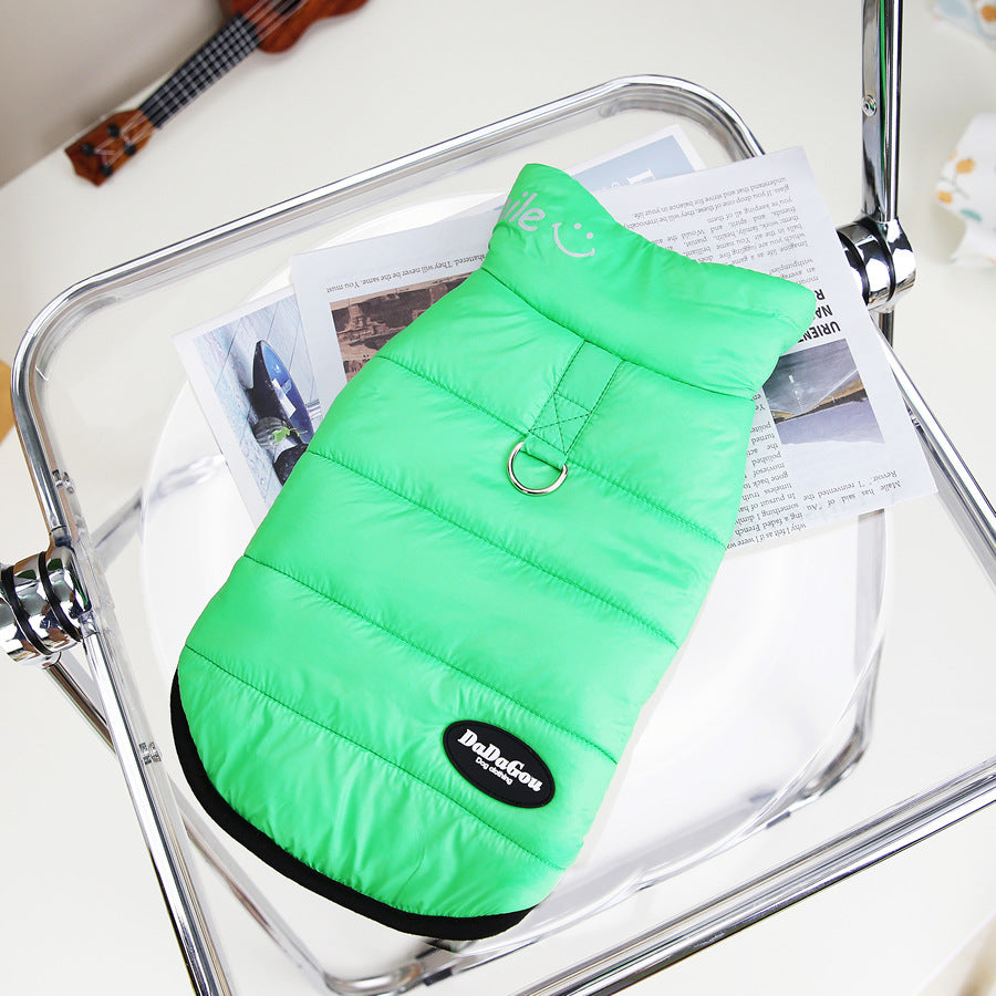 Small Pet Clothing Two-legged Cotton-padded Clothes