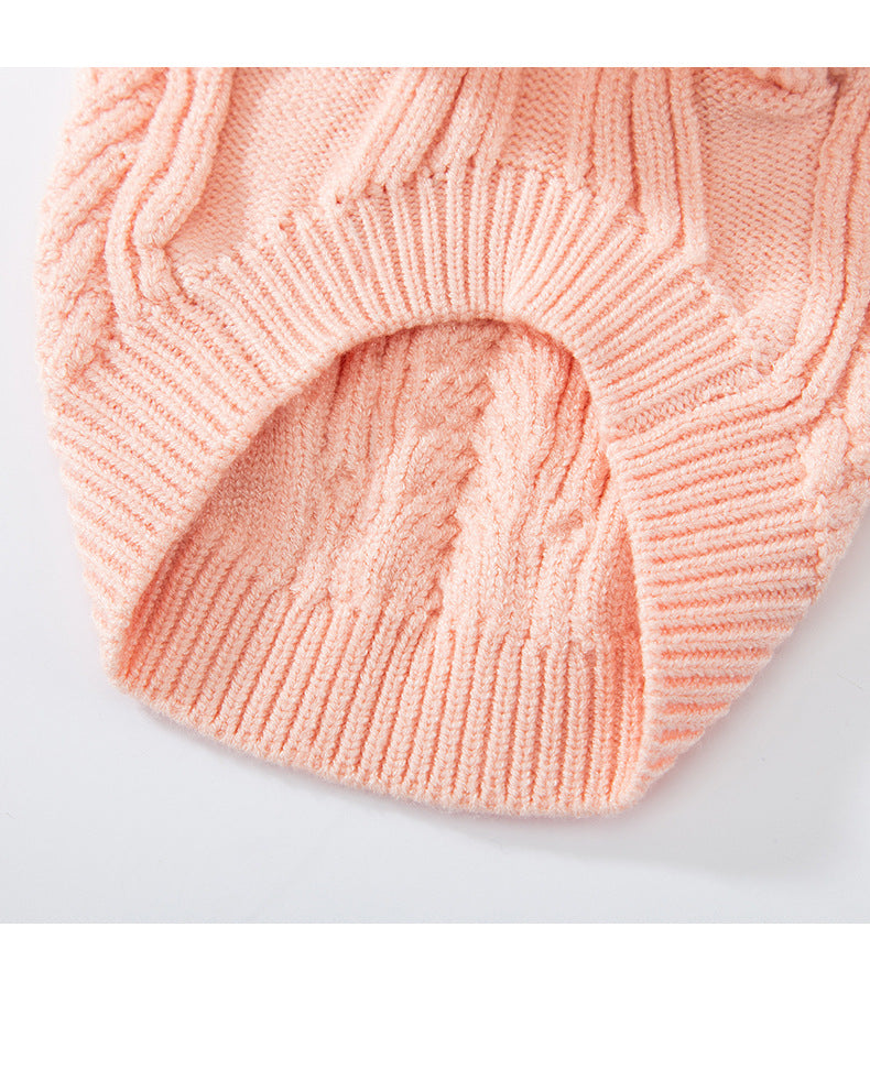 Cat Fur Ball Sweater Two Feet Warm Hooded Dogs Teddy Pet Clothes