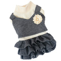 Korean Style Woolen Princess Dress Dog Clothes Teddy