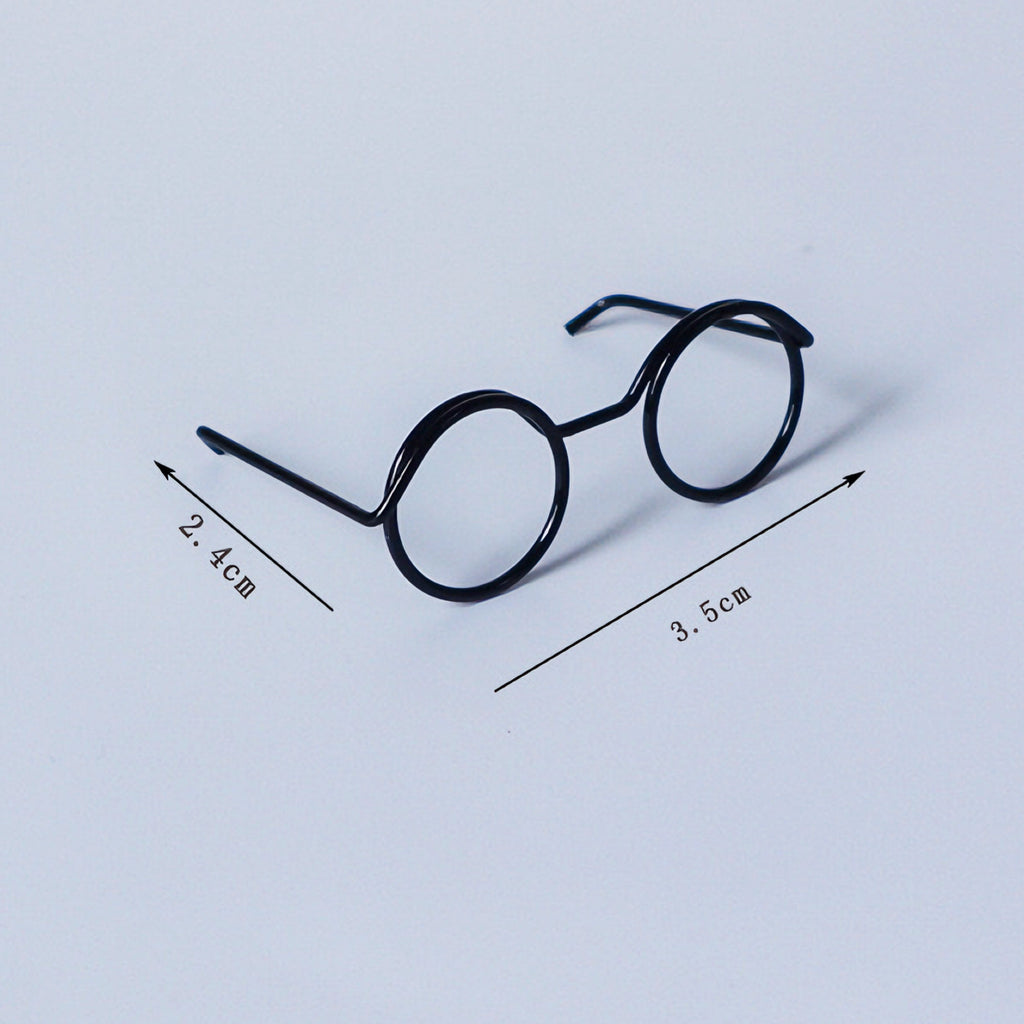 Mini Glasses Frame Twist Stick Puppy Doll Special