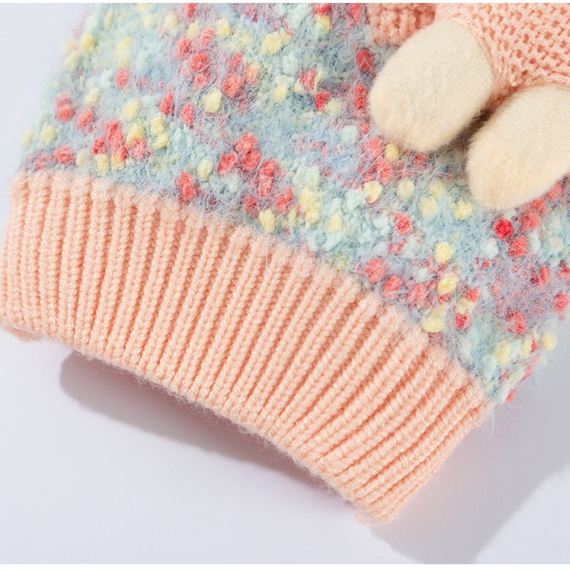 Autumn And Winter Pet Sweaters, Three-dimensional Bear Floral Yarn, Small And Medium-sized Dog Bichon Frise Yorkshire Terrier Pullover, Cat And Dog
