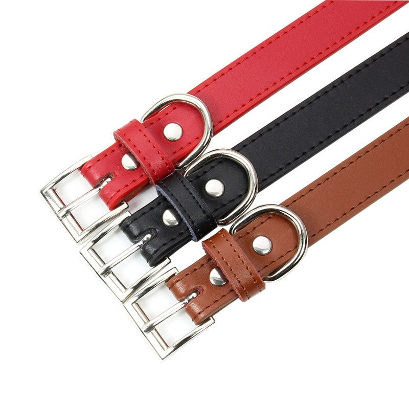 Cat Collar Cowhide Necklace For Small Medium And Large Pets