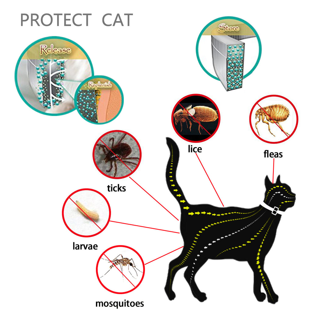 Pet Insect Repellent Adjustable Collar Supplies