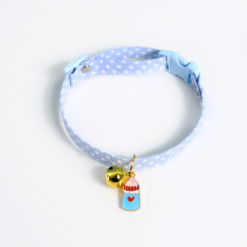 Candy-colored Avocado Pendant Cat Dog Safety Necklace