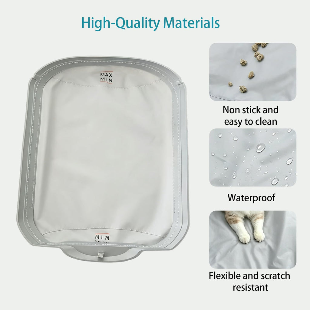 Waterproof Pad For Self Cleaning Litter Box Removable Cat Litter Box Pad, Leak-Proof Replacement Liner Accessories