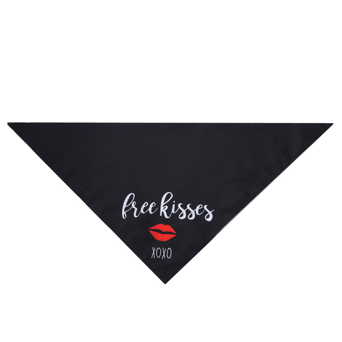 Pet Saliva Towel Scarf Love Triangle