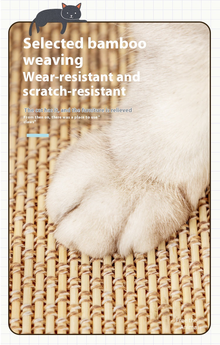 Cat Scratch Pad Wear-resistant And Disdain Door Wall Protective Sticker