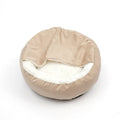 Semi-Enclosed Dog Mat With Thick Warm Cover Nest