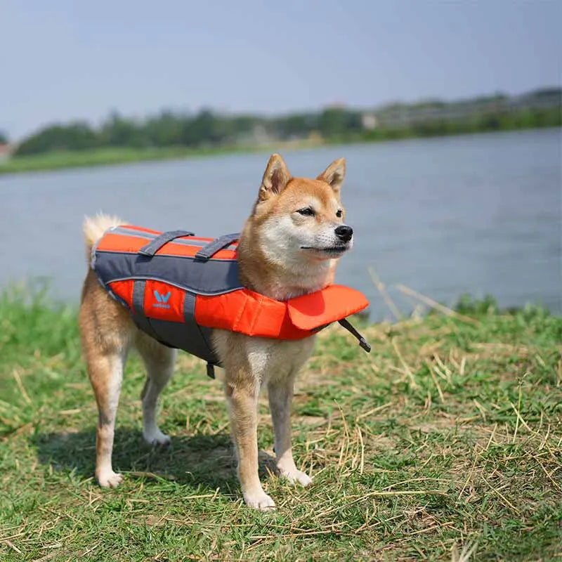 Pet Life Vest Dog Swimming Clothes