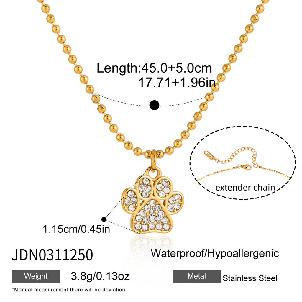 Bone Pendant Necklace Cute And Delicate Womens Accessory