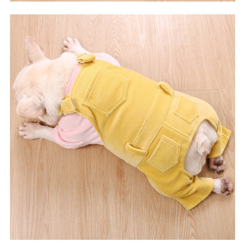 Dogpug Hanbae Fleece Bib Pants
