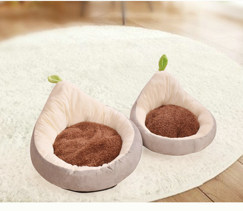 Detachable Cat Small Dog Avocado Kennel