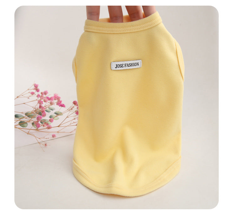 Autumn Fleece Dog Teddy Bichon Cat Vest