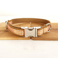 Fashion Personality Plaid Printed Pet Dog Collar