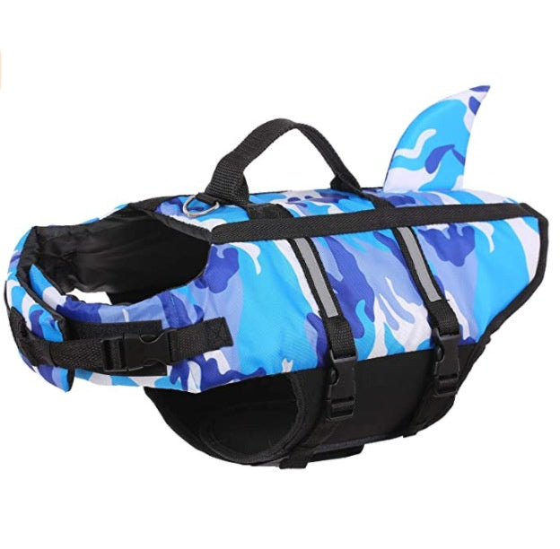 Creative Pet Camouflage Swimming Life Jacket