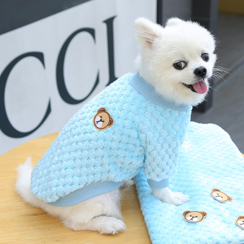 Size Teddy Fighting Pet Dog Cat Clothes