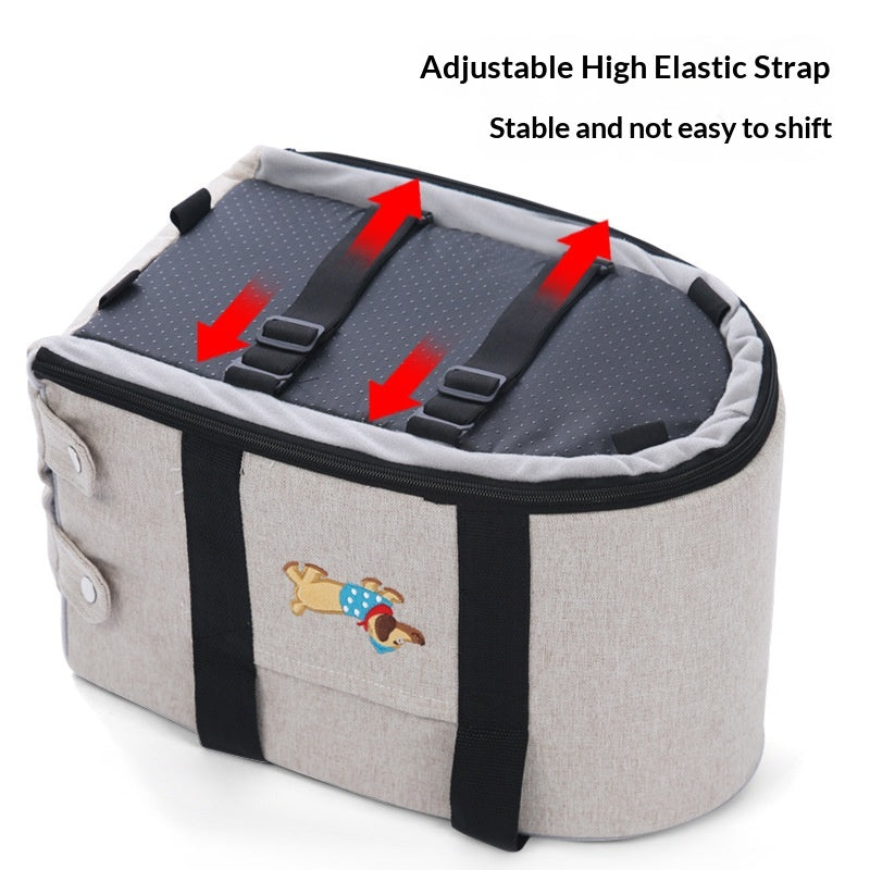 Car Dog Kennel Small Dog Car Center Console Pet Pad