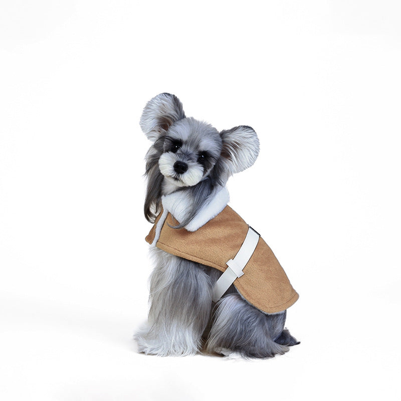 British Style Cloak Coat For Dogs