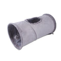 Folding Suede Cat Tunnel Toy Folding Compact For Storage