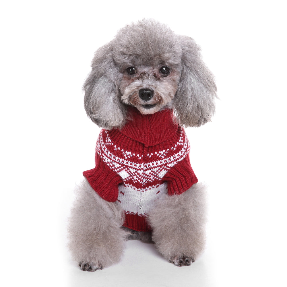 Autumn and winter pet sweater