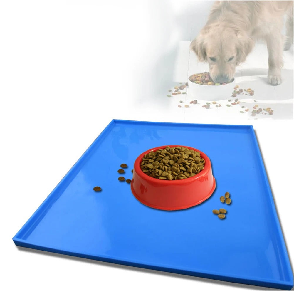 Silicone pet placemats