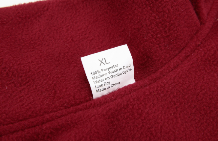Polar fleece clothing wear vest on both sides