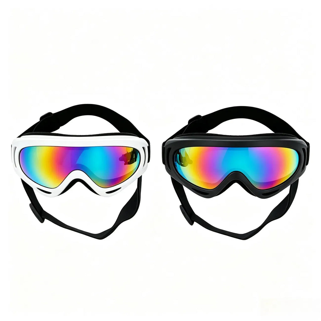2 Pack Pet Protection Dog Sunglasses Pet Goggles Windproof Eye Wear Adjustable Dog Goggles (US Logistics only For USPS.TK/TMEU only For self-pickup)