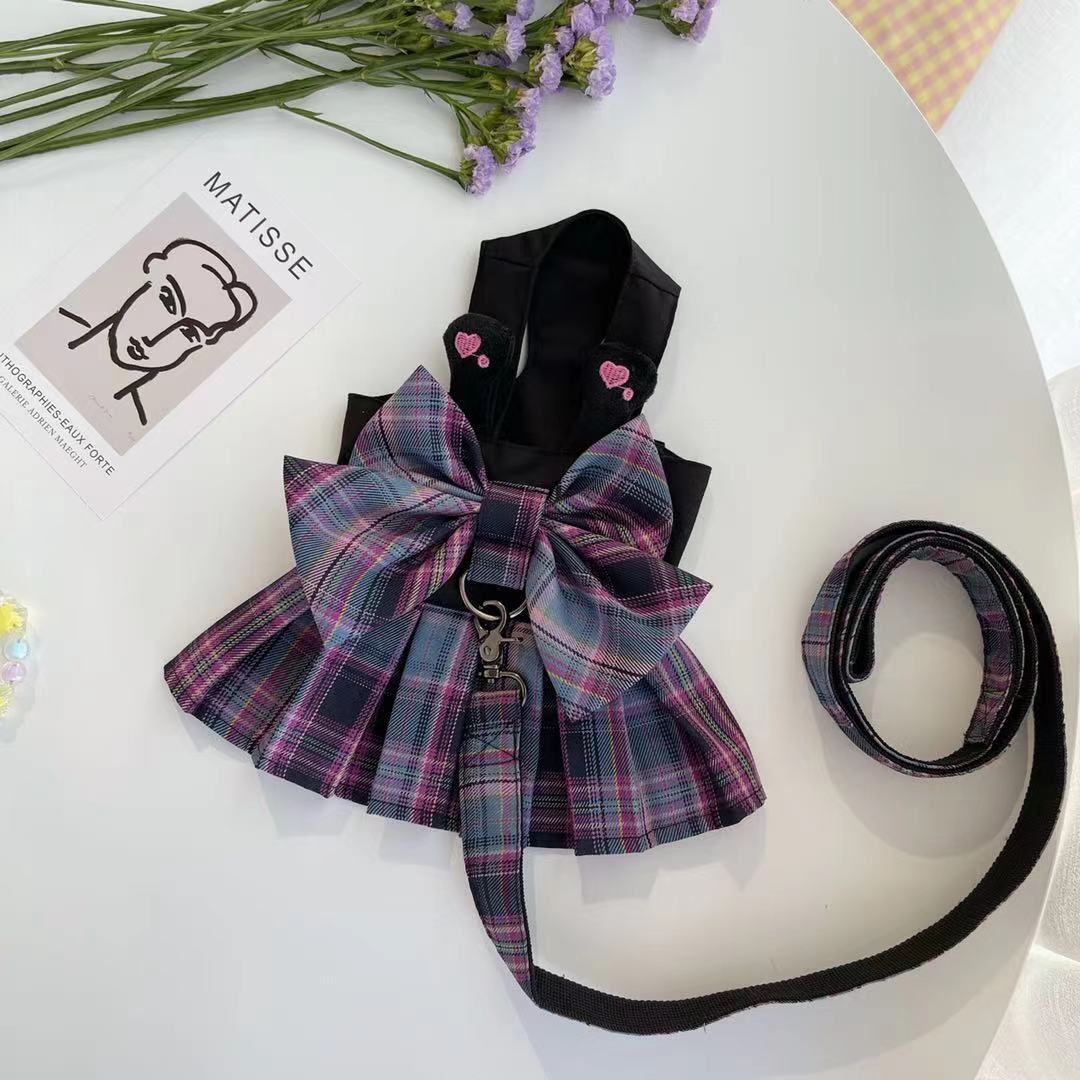 Pet Traction Clothes Chest Back Traction Rope