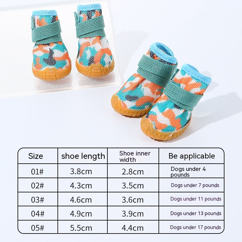 Pet Shoes Is Not Easy To Drop Poodle