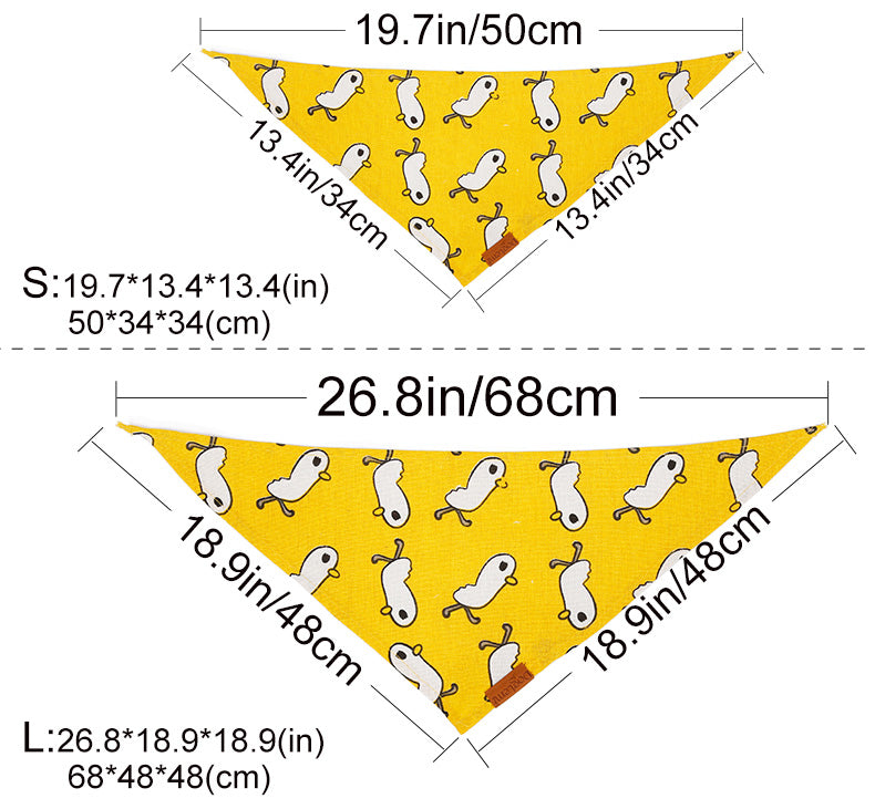 Pet saliva towel