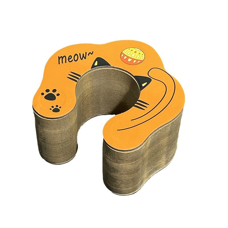 Organ Cat Scratch Board With Ball Magnetic Suction Foldable Changeable