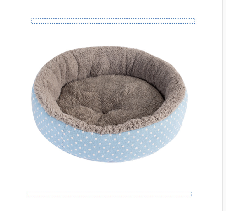 Cat Warm Soft Donut Bed