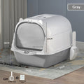 Extra-Large Fully Enclosed Odor-Control Thickened Cat Litter Box