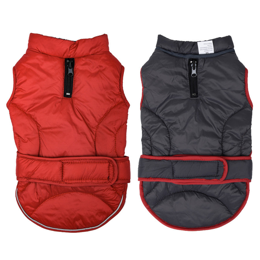 Waterproof reflective outdoor dog clothes