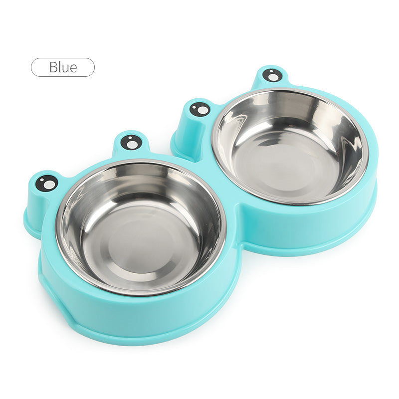 Cartoon pet stainless steel bowl