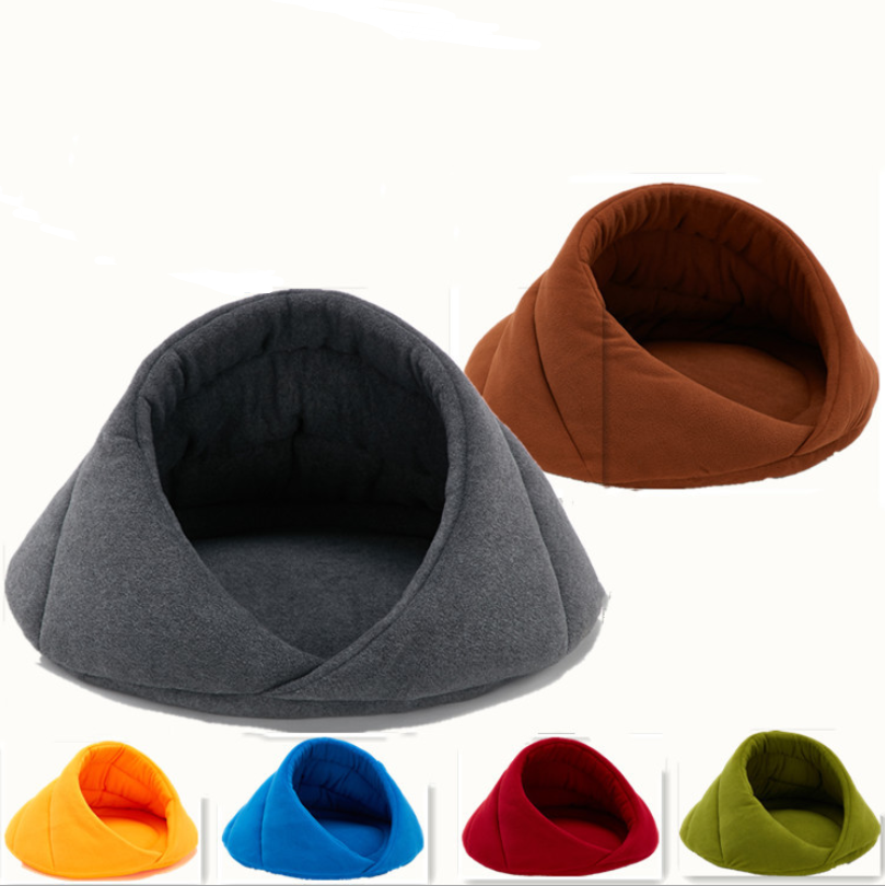 Deep sleep Teddy pet nest fleece kennel mat pet cage four seasons nest factory dedicated